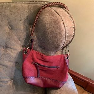 Like new sak suede/leather purse
